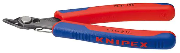 ⁨Szczypce tnące boczne, 125mm, dla elektroników, 78 31 125, KNIPEX⁩ w sklepie Wasserman.eu