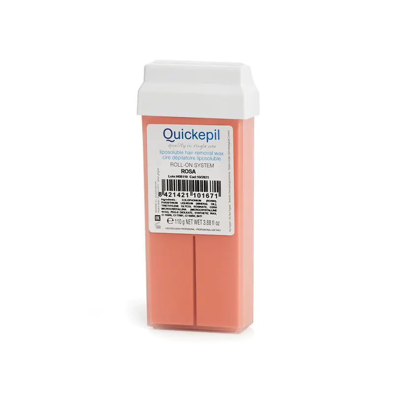⁨Quickepil wax depilatory roll dew rose 110 g⁩ at Wasserman.eu