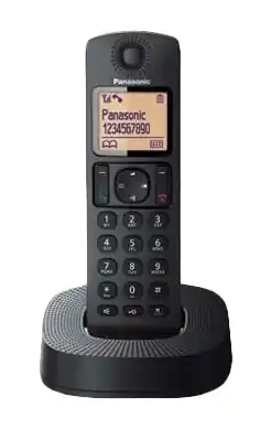 ⁨Panasonic KX-TGC310 DECT telephone Caller ID Black⁩ at Wasserman.eu