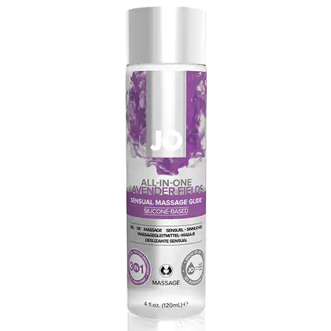 ⁨Lubricant and massage gel All In One Lavender 120ml JO System⁩ at Wasserman.eu