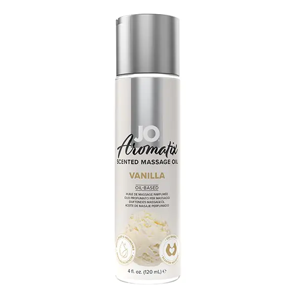 ⁨Aromaix Scented Vanilla Massage Oil 120 ml JO System⁩ at Wasserman.eu