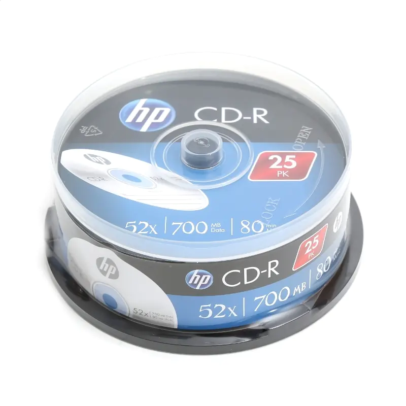 ⁨HP CD-R 700MB 52X CAKE25⁩ at Wasserman.eu