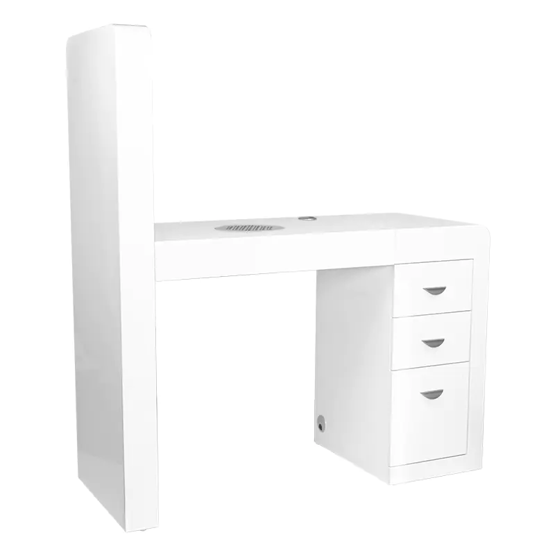 ⁨Cosmetic desk 310 left white⁩ at Wasserman.eu