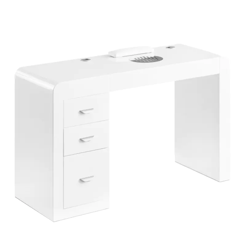 ⁨Cosmetic desk 312 white right⁩ at Wasserman.eu