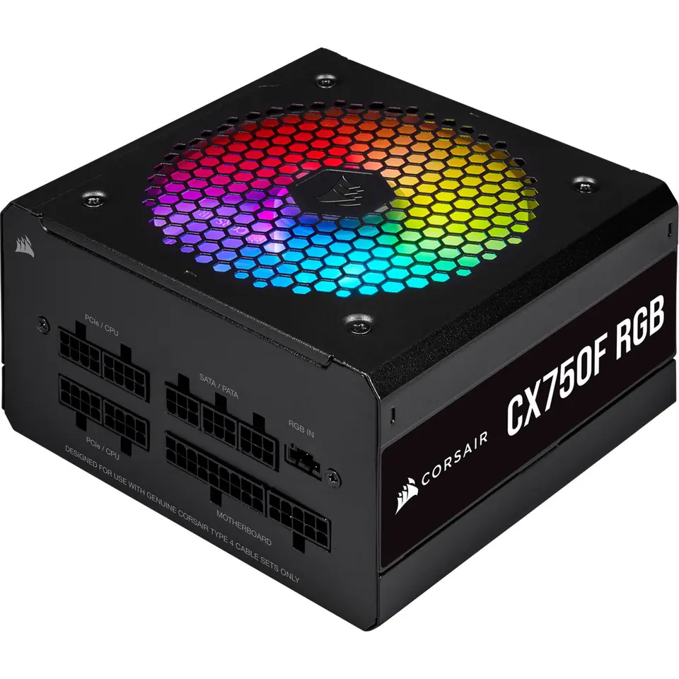 CORSAIR CX750F RGB 750W BRONZE F.MODULAR ATX EU at Wasserman.eu