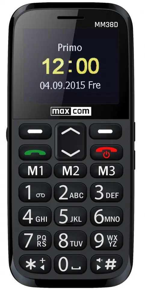 Mobile phone MaxCom MM38D at Wasserman.eu