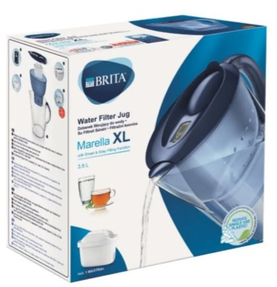 Filter jug Marella XL MXplus blue at Wasserman.eu