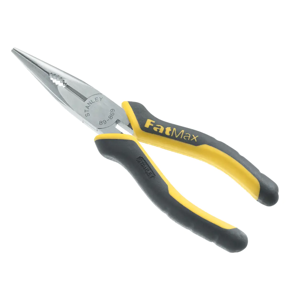 ⁨LONG NOSE PLIER 200MM MAX STEEL⁩ at Wasserman.eu