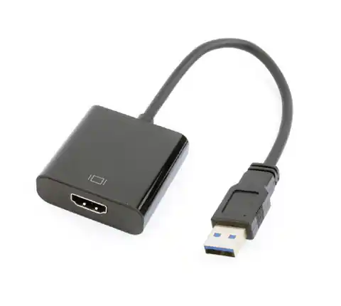 ⁨Adapter USB 3.0/HDMI-A 19pin/female⁩ at Wasserman.eu