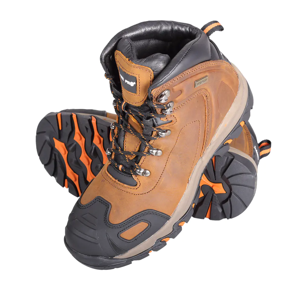 ⁨ANKLE SHOES, NO TOE CAP, BROWN, O2 SRA, "47", CE, LAHTI⁩ at Wasserman.eu