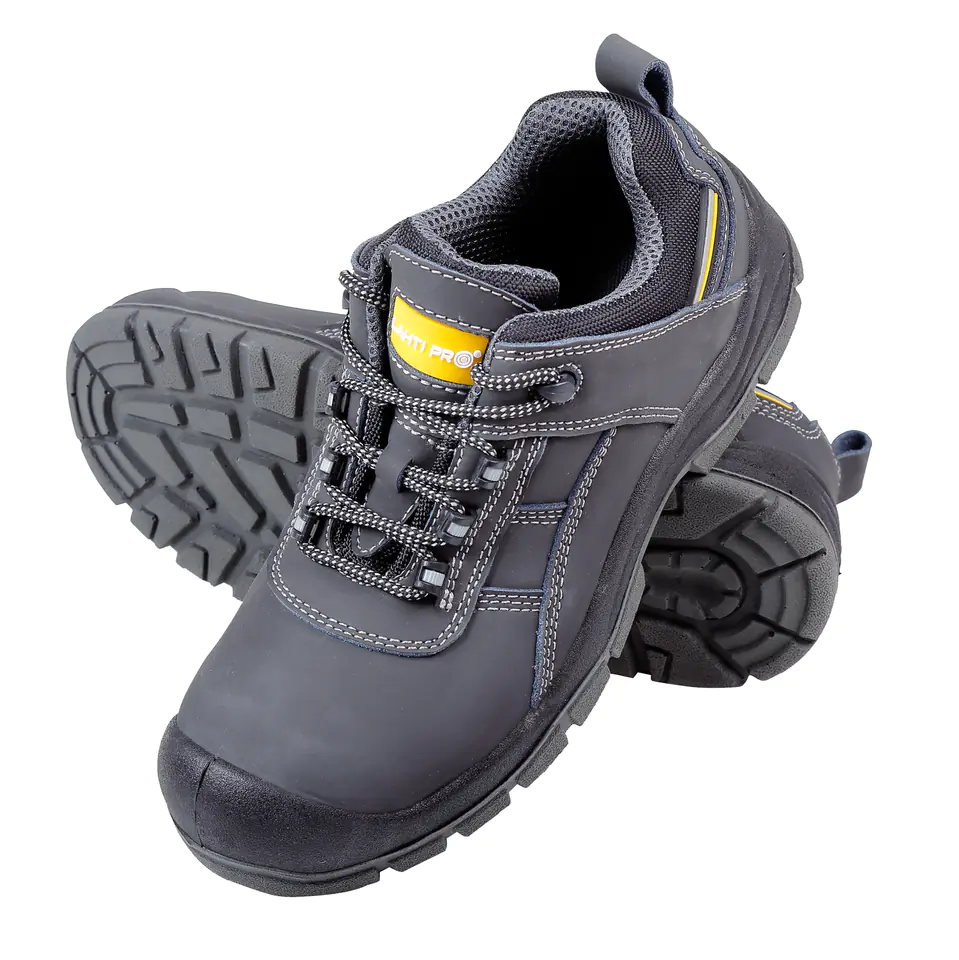 ⁨SHOES, NUBUCK, BLACK-YELLOW, S3 SRC, "46", CE, LAHTI⁩ at Wasserman.eu