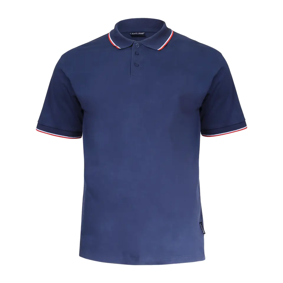 ⁨POLO SHIRT 190G/M2, NAVY, "S", CE, LAHTI⁩ at Wasserman.eu