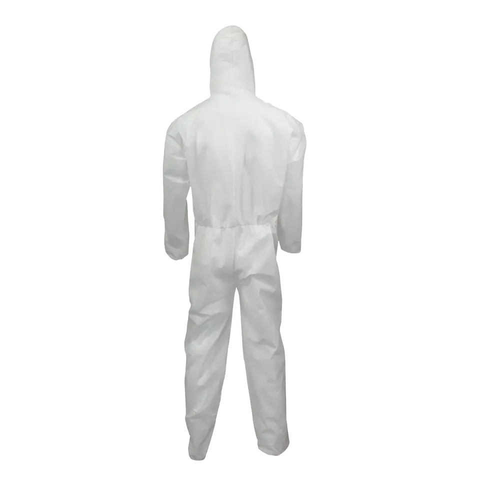 ⁨PROTECTIVE OVERALL WHITE, 50G/M2, "XL", CE, LAHTI⁩ at Wasserman.eu