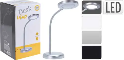 ⁨Lampka na biurko stołowa LED w kolorze białym 40cm⁩ w sklepie Wasserman.eu