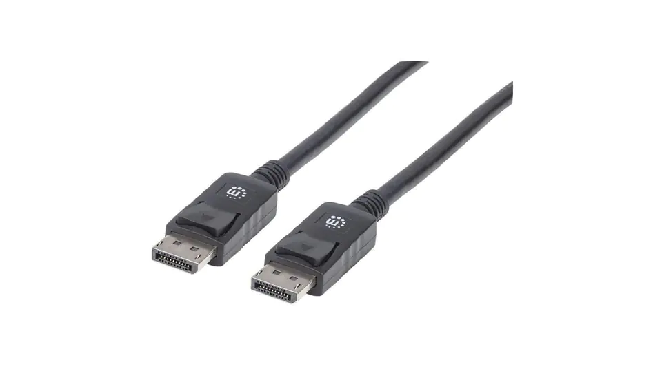 ⁨DisplayPort 1.2 DP-DP M/M 4K*60Hz 3m Black cable⁩ at Wasserman.eu