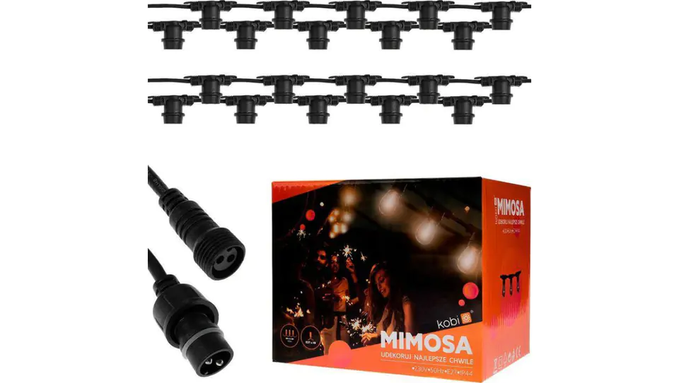 ⁨Lighting Garland 20m 230V 20 x E27 MIMOSA⁩ at Wasserman.eu