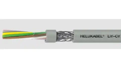 ⁨Control cable LiYCY 2x0,5 300/300V PVC shielded gray 18048795 /drum/⁩ at Wasserman.eu