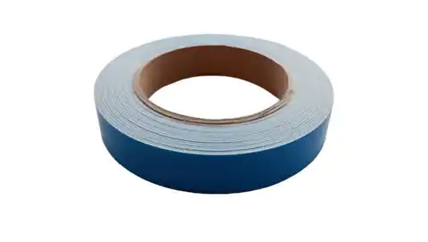 ⁨PREMIUM TAPE double-sided foam adhesive tape 18mm x 5m thickness 1mm white PE⁩ at Wasserman.eu