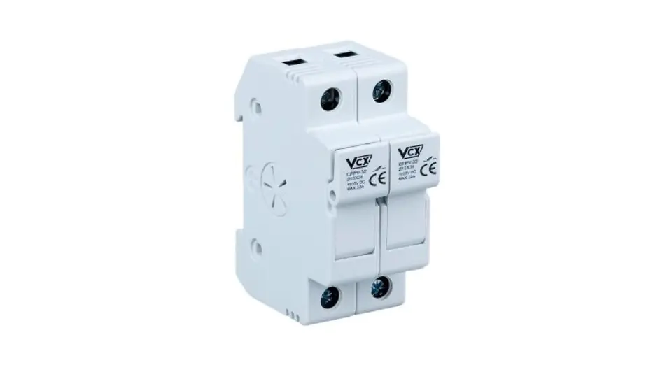 Podstawa bezpiecznikowa 2P PV 32A 1000V DC 10x38mm w sklepie Wasserman.eu