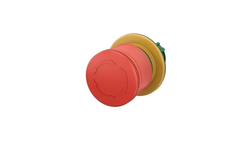 ⁨Miniature safety button 30mm for 22mm hole unlocking by turning M22-PVT30⁩ at Wasserman.eu