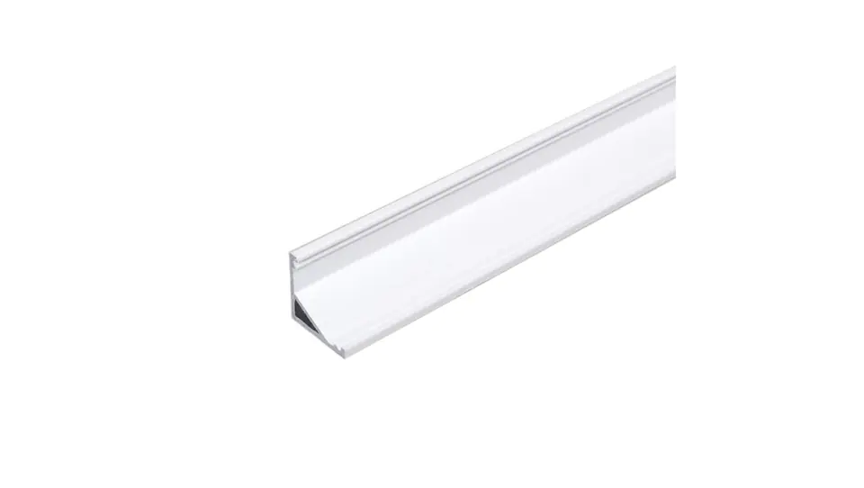 ⁨Profil led EKO narożny kątowy biały 2m aluminiowy do taśm led (E) C9020001 Cabi12 white⁩ w sklepie Wasserman.eu