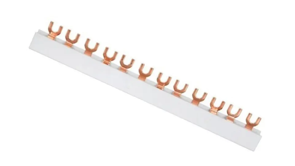 ⁨Comb Connection Rail 1meter 3P 63A 18x3 Type 3 Phase⁩ at Wasserman.eu