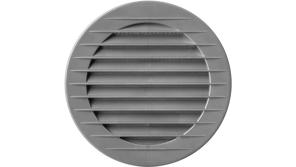 ⁨Round grid with grid 70 gray 02-218⁩ at Wasserman.eu