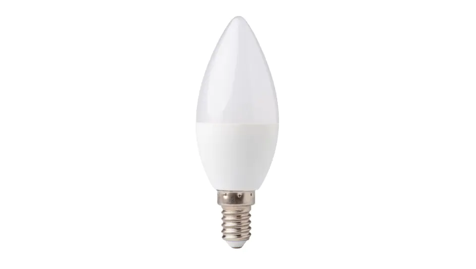 ⁨Żarówka LED świeczka E14 5W 450lm Barwa Zimna 6500K EC79463⁩ w sklepie Wasserman.eu