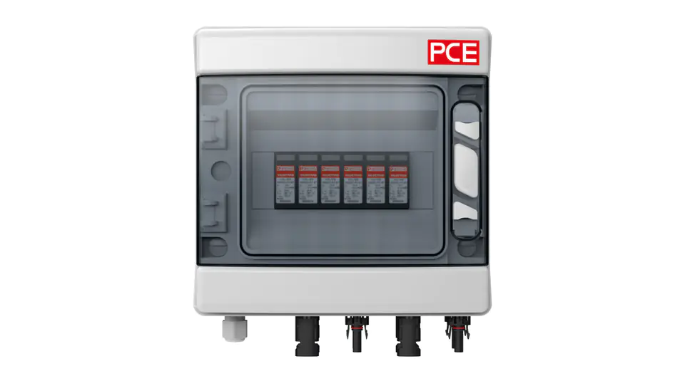 ⁨PV switchgear 2MPPT DC surge arrester type 1/ 2 Phoenix Contact BOX 90PV004⁩ at Wasserman.eu
