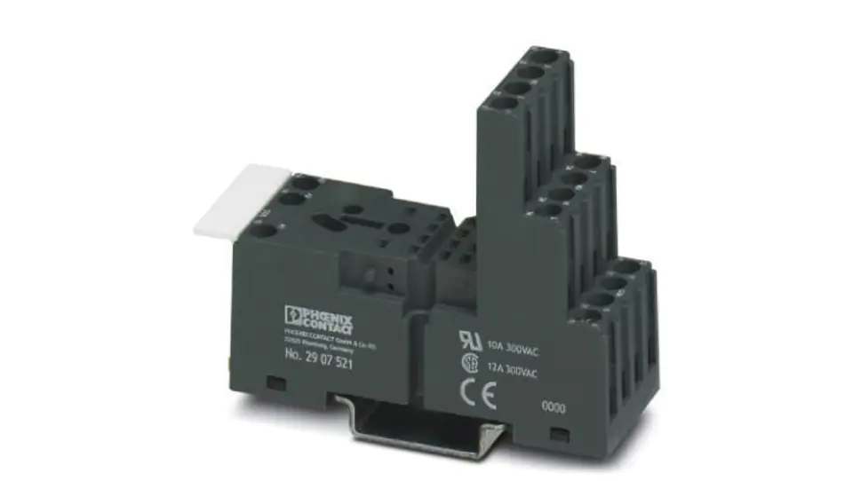 ⁨ECOR-2-BSC3/4X21 socket for REL-IR relay with 2 or 4 changeover contacts⁩ at Wasserman.eu