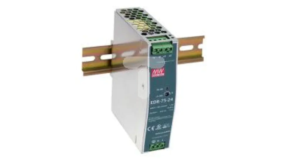 ⁨Switch mode power supply 24VDC 3,2A 76,8W EDR-75-24⁩ at Wasserman.eu