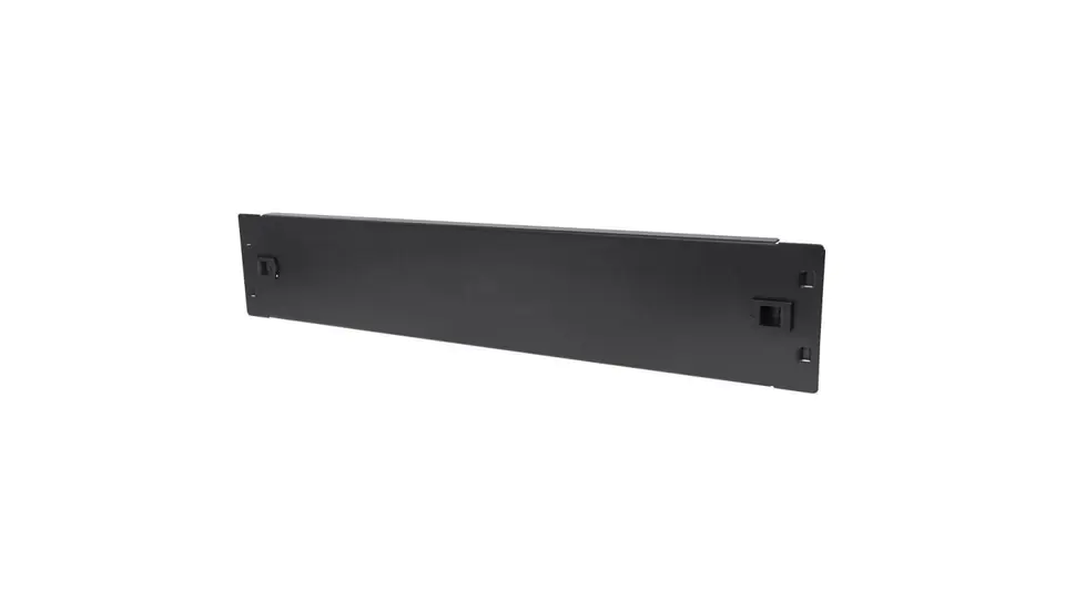 ⁨Masking panel 2U 19 inch snap black⁩ at Wasserman.eu