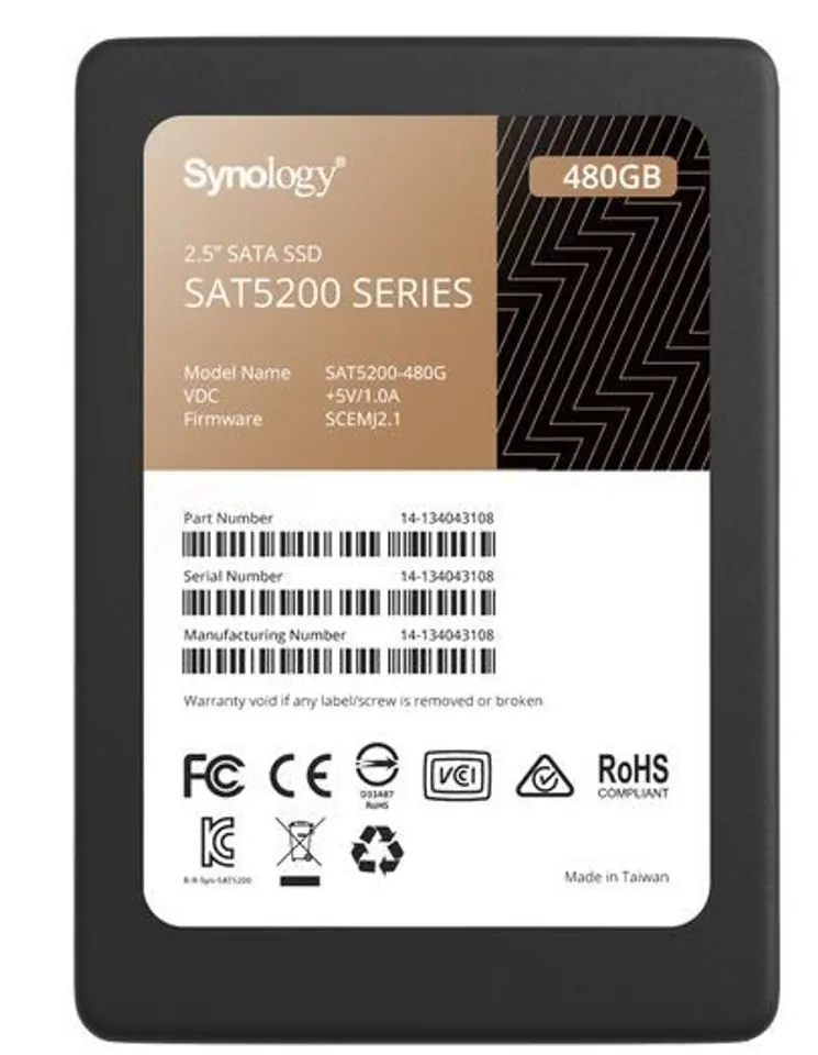 Hard disc SAT5200-480G 480GB 2,5 7mm SATA 6Gb/s at Wasserman.eu