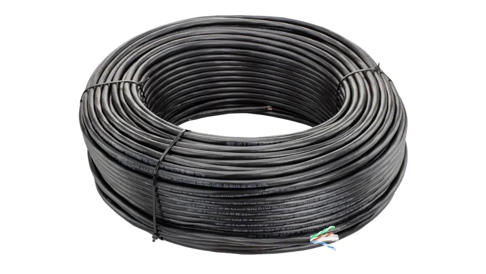 ⁨Teleinformatic cable gel-filled UTPw cat.6 U/UTP 4x2x0,57 NEKU /50m/⁩ at Wasserman.eu