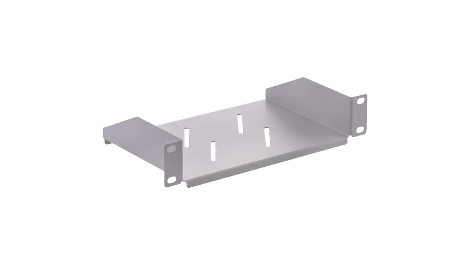 ⁨Fixed shelf for RACK cabinet 10 inch 1U 150mm gray NEKU⁩ at Wasserman.eu