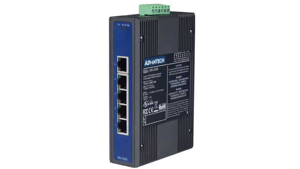 ⁨Switch EKI-2525 ( 5 x Ethernet 10/100Mb/s )⁩ w sklepie Wasserman.eu