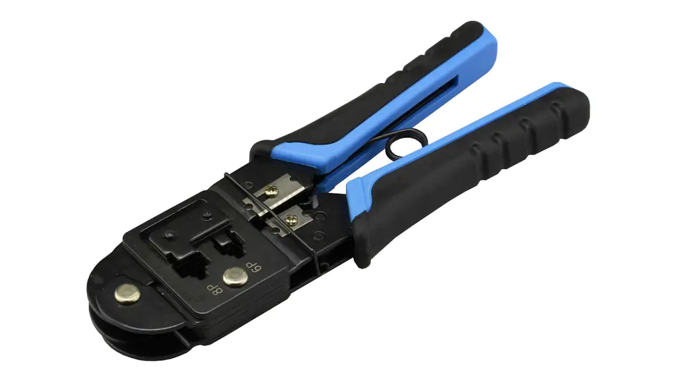 Crimpwerkzeug RJ45 RJ12 RJ11 Seitenkabel NEKU im Wasserman.eu