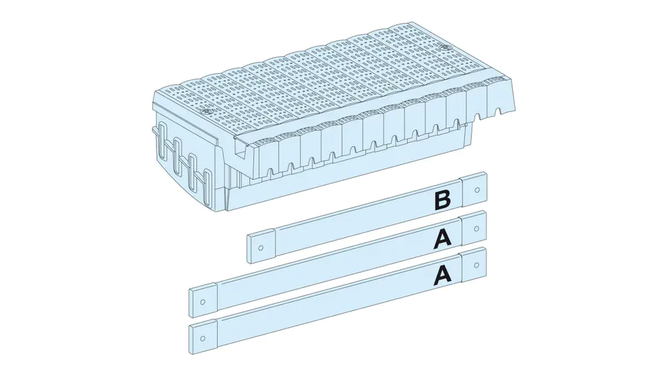 ⁨PrismaSet Blok rozdzielczy Polypact, stacj. Wtykowy, 3 bieg. LVS04405⁩ w sklepie Wasserman.eu