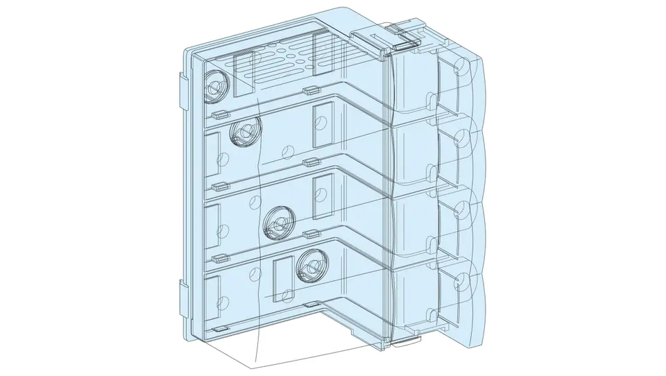 ⁨PrismaSet Power Block with connector for NSX250 LVS04060⁩ at Wasserman.eu