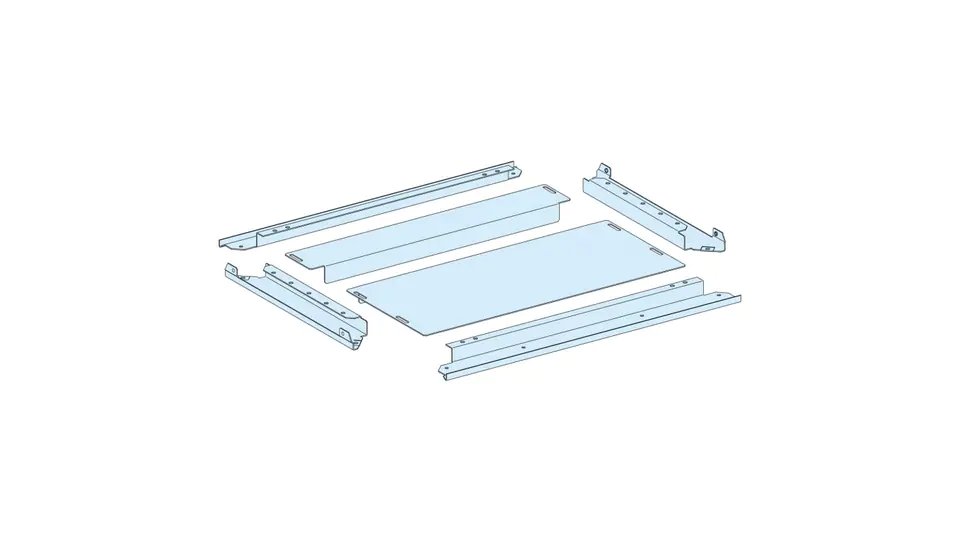 ⁨PrismaSet Płyta dławicowa 2-częściowa IP30 W650 D400 LVS08496⁩ w sklepie Wasserman.eu