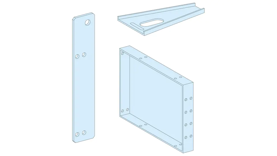 ⁨PrismaSet Płyta tylna cokołu 150mm IP55 LVS08392⁩ w sklepie Wasserman.eu