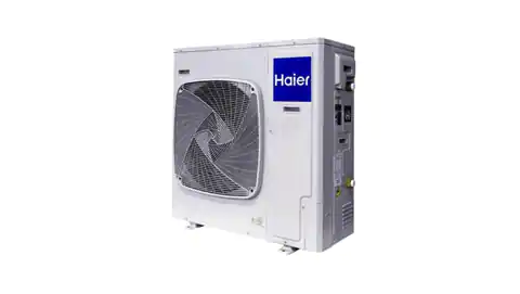 ⁨Haier monoblock heat pump 7,8 kW AU082FYCRA (HW) + YR-E27 controller + ATW-A01 control module⁩ at Wasserman.eu