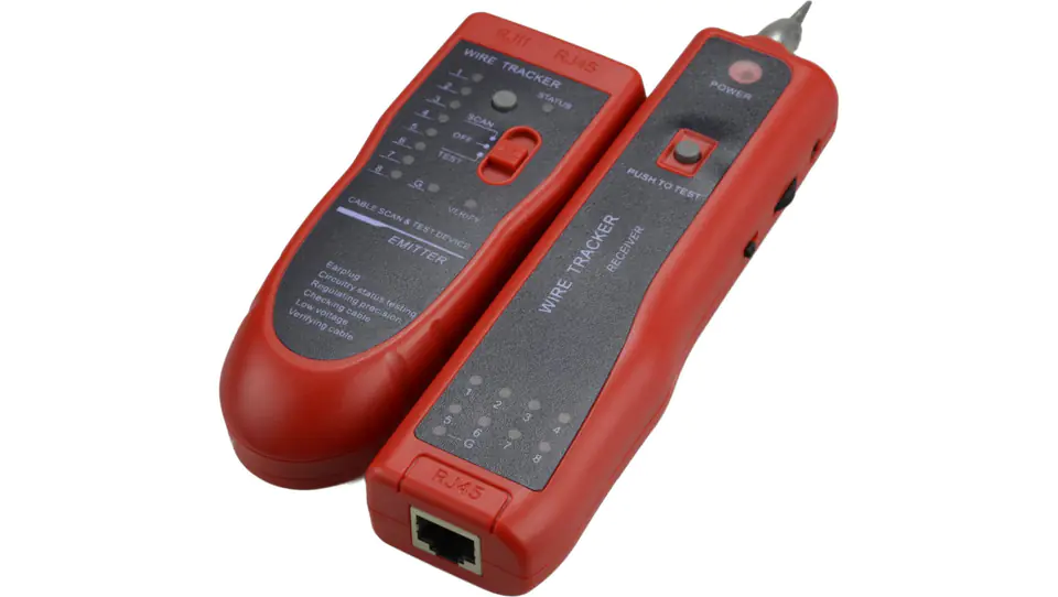 Wire Tracker Paar Finder + RJ45 Kabeltester NEKU im Wasserman.eu