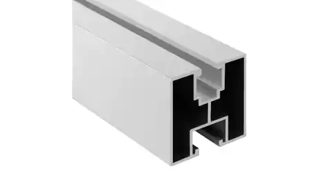 ⁨Mounting rail aluminum profile 40x40mm 2070mm for PV panels⁩ at Wasserman.eu
