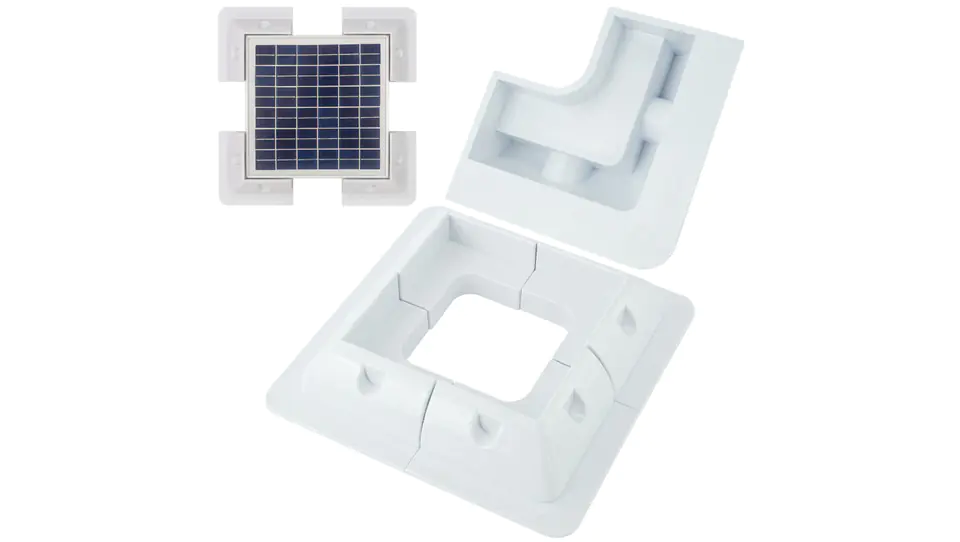 ⁨Frame and mounting kit mount for motorhome panels up to 100W⁩ at Wasserman.eu