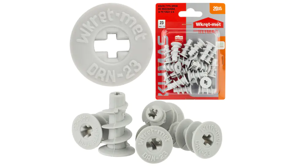 ⁨Pin Driva-23 NYLON /20pcs/⁩ at Wasserman.eu