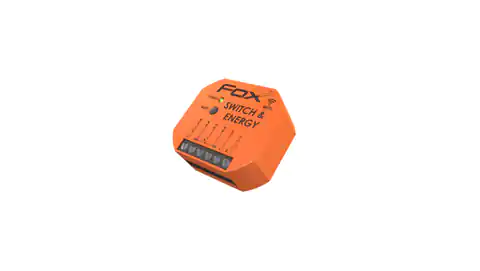 ⁨FOX Pojedynczy przekaźnik Wi-Fi z kontrolą parametrów sieci Switch Energy Wi-R1S1-P⁩ w sklepie Wasserman.eu