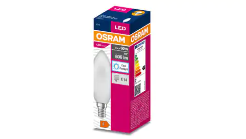 ⁨LED bulb E14 7W/865 E14 VALUE CL B FR 60 non-dim 7W/865 4058075311909⁩ at Wasserman.eu