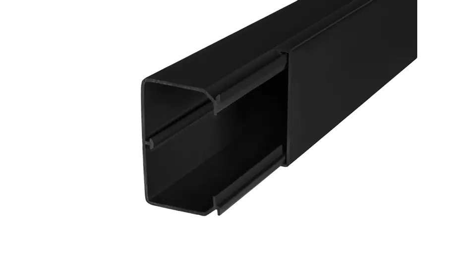 ⁨Wiringing strip LS 60x40 UV black UV resistant 2m /package 18m/ 68562⁩ at Wasserman.eu