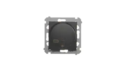 ⁨Simon 54 Remote controlled switch with relay (module) 8(2) A 230V black matt 3-wire installation required DWP10P.01/49⁩ at Wasserman.eu